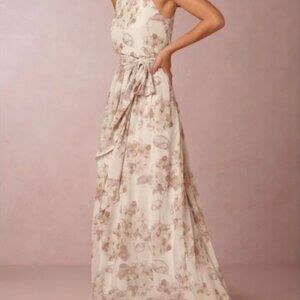 Anthropologie x Donna Morgan Collection BHLDN Alana Floral Maxi Dress